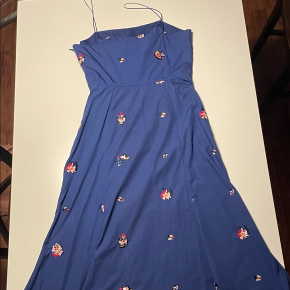 Prabal Gurung Blue Embroidered Dress - Picture 6 of 16